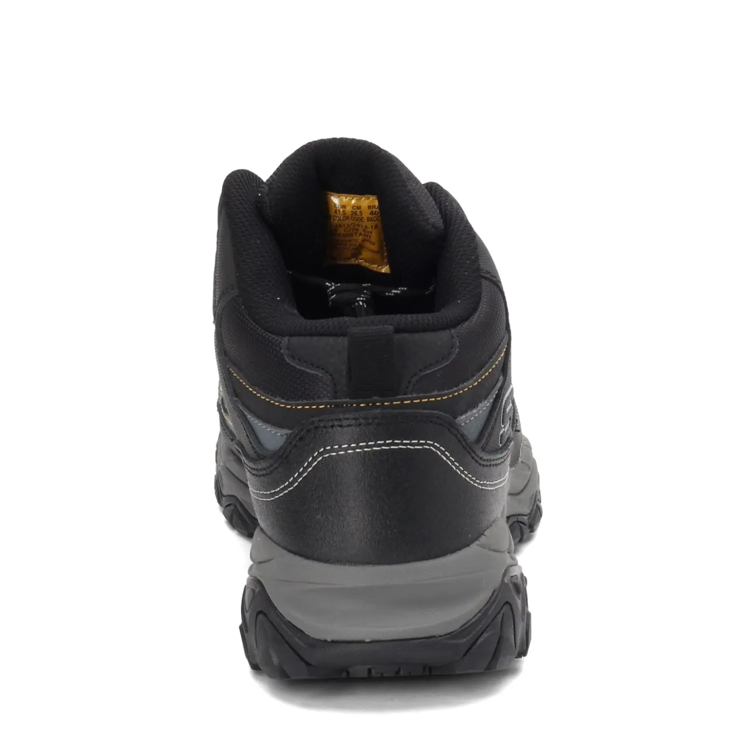 Sneakers & Athletics*Skechers Work Men's , Relaxed Fit: Holdredge - Rebem ST Boot - Wide Width Black/Charcoal