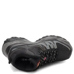 Sneakers & Athletics*Skechers Work Men's , Relaxed Fit: Holdredge - Rebem ST Boot - Wide Width Black/Charcoal