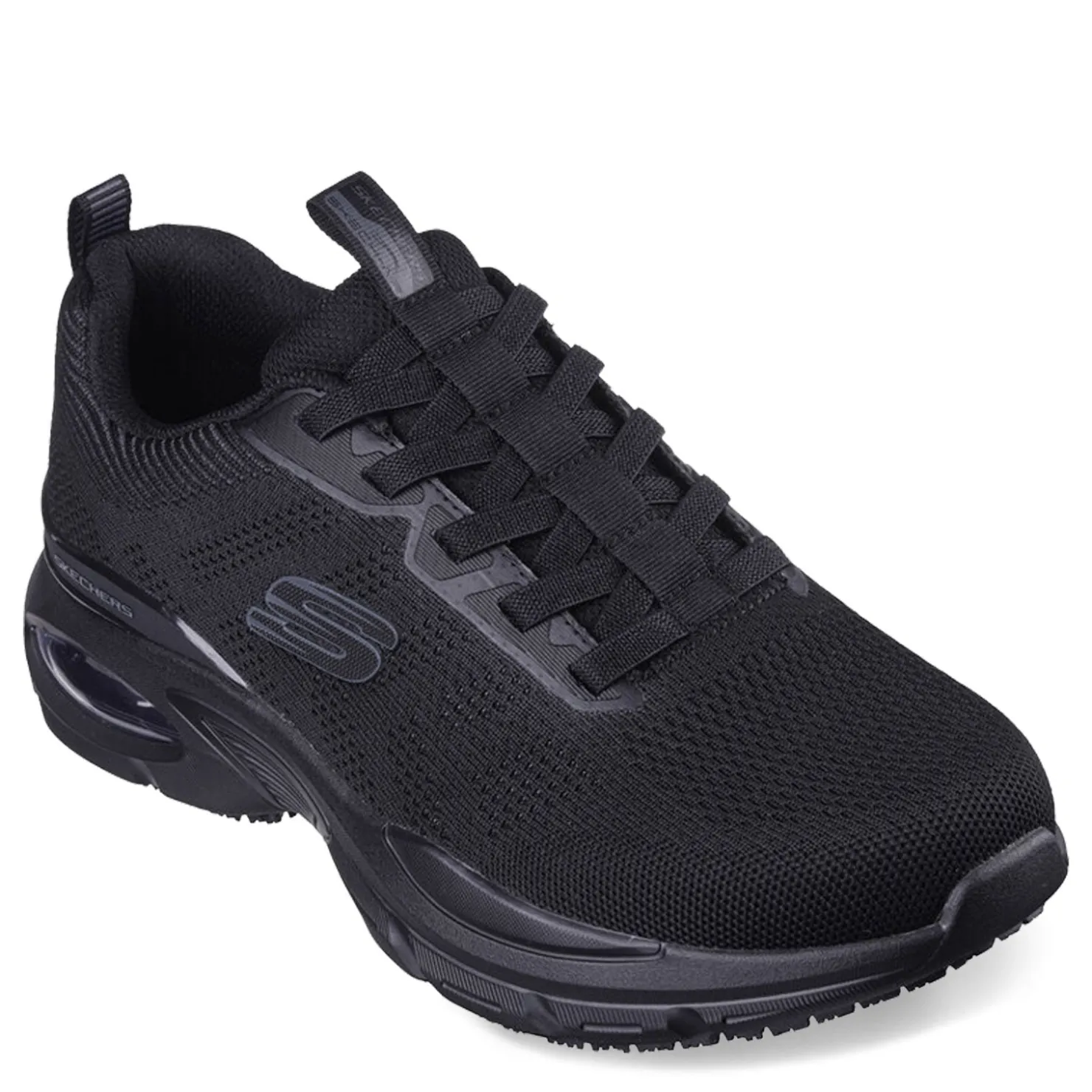 Slip-On Shoes*Skechers Work Men's Skechers, Work: Skech-Air Ventura SR Work Shoe Black