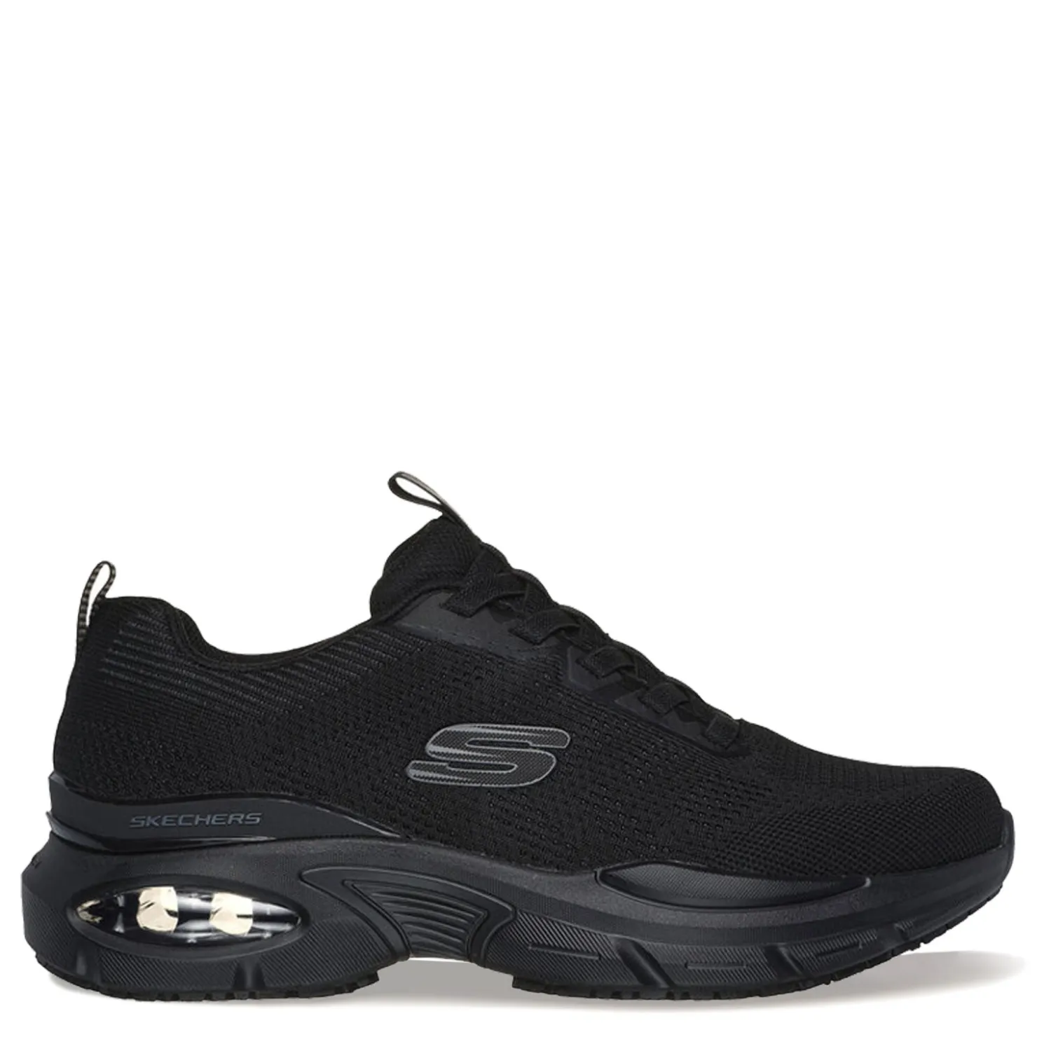 Slip-On Shoes*Skechers Work Men's Skechers, Work: Skech-Air Ventura SR Work Shoe Black