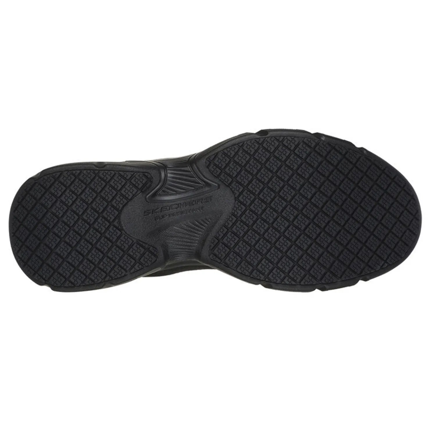 Slip-On Shoes*Skechers Work Men's Skechers, Work: Skech-Air Ventura SR Work Shoe Black
