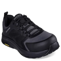 Sneakers & Athletics*Skechers Work Men's , Speed-Flex Trekker Sneaker - Wide Width Black