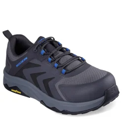 Sneakers & Athletics*Skechers Work Men's , Speed-Flex Trekker Sneaker - Wide Width Charcoal