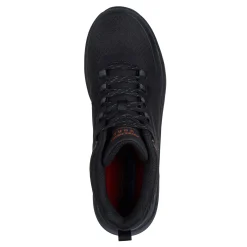Sneakers & Athletics*Skechers Work Men's , Speed-Flex Trekker High-Top Carbon Toe Work Sneaker Black Red