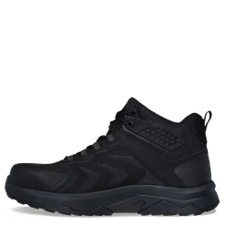 Sneakers & Athletics*Skechers Work Men's , Speed-Flex Trekker High-Top Carbon Toe Work Sneaker - Wide Width Black