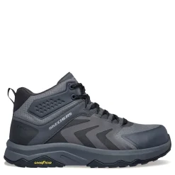 Sneakers & Athletics*Skechers Work Men's , Speed-Flex Trekker High-Top Carbon Toe Work Sneaker - Wide Width Charcoal