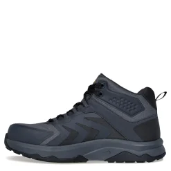 Sneakers & Athletics*Skechers Work Men's , Speed-Flex Trekker High-Top Carbon Toe Work Sneaker - Wide Width Charcoal