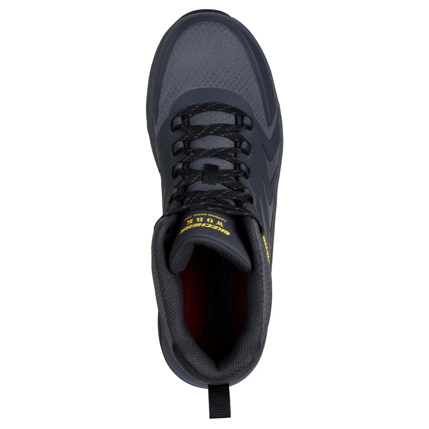 Sneakers & Athletics*Skechers Work Men's , Speed-Flex Trekker High-Top Carbon Toe Work Sneaker - Wide Width Charcoal