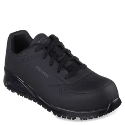 Sneakers & Athletics*Skechers Work Men's , Uno SR - Doltin Sneaker Black
