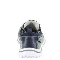 Boat Shoes*Skuze Men's , Del Marina - Stretch Fit Boat Shoe Grey Navy