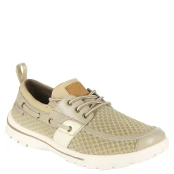 Boat Shoes*Skuze Men's , Del Marina - Stretch Fit Boat Shoe Tan Beige