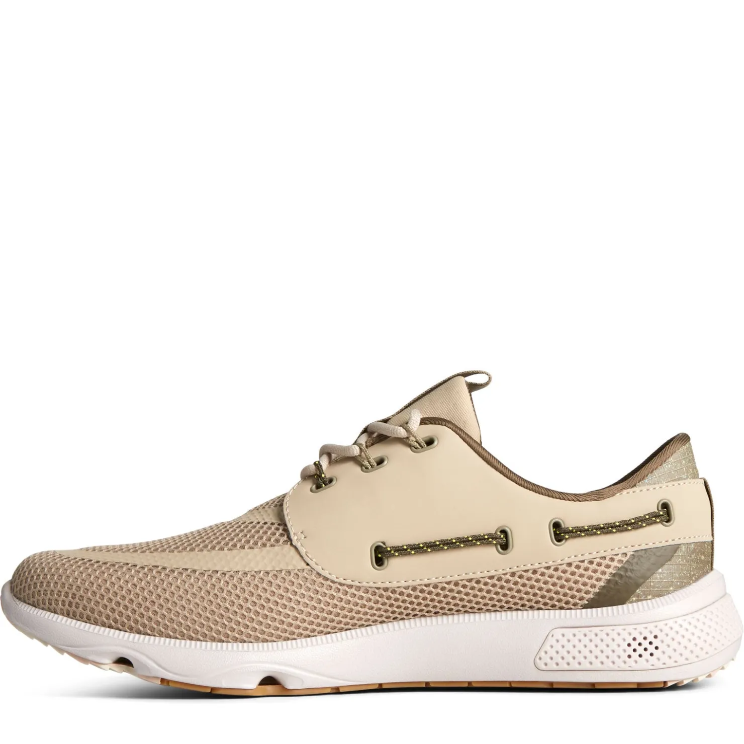 Sneakers & Athletics*Sperry Men's , 7 Seas 3 Eye Sneaker Light Taupe