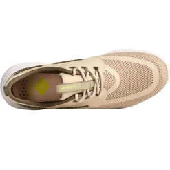 Sneakers & Athletics*Sperry Men's , 7 Seas 3 Eye Sneaker Light Taupe
