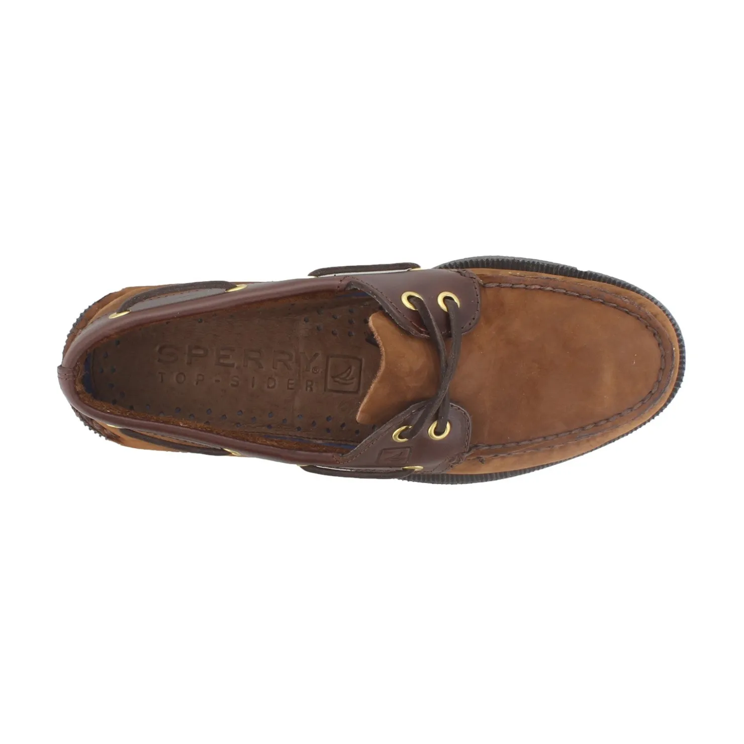 Boat Shoes*Sperry Men's , Authentic Original Boat Shoe Brown Suede