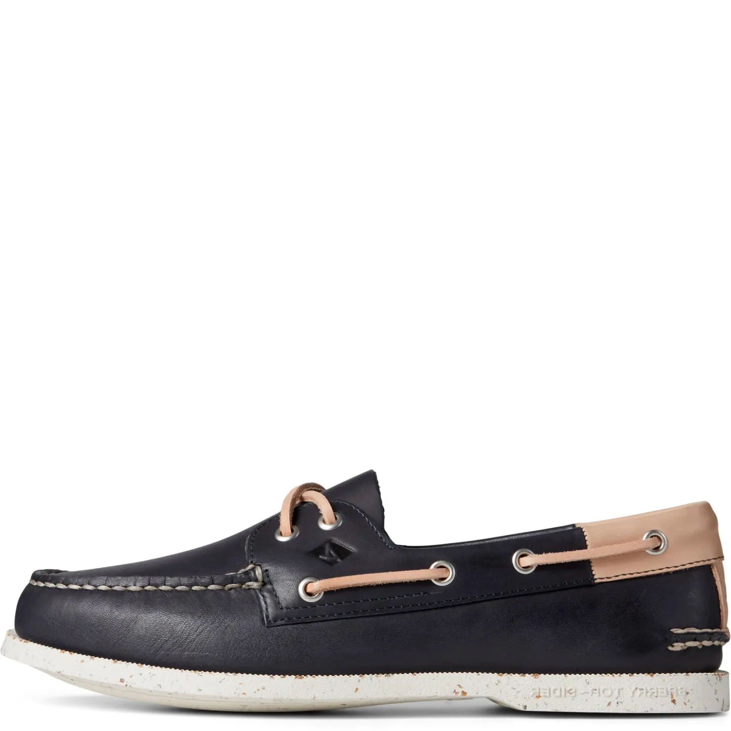 Slip-On Shoes*Sperry Men's , Authentic Original Veg Re-Tan Boat Shoe Navy