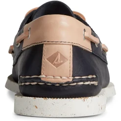 Slip-On Shoes*Sperry Men's , Authentic Original Veg Re-Tan Boat Shoe Navy