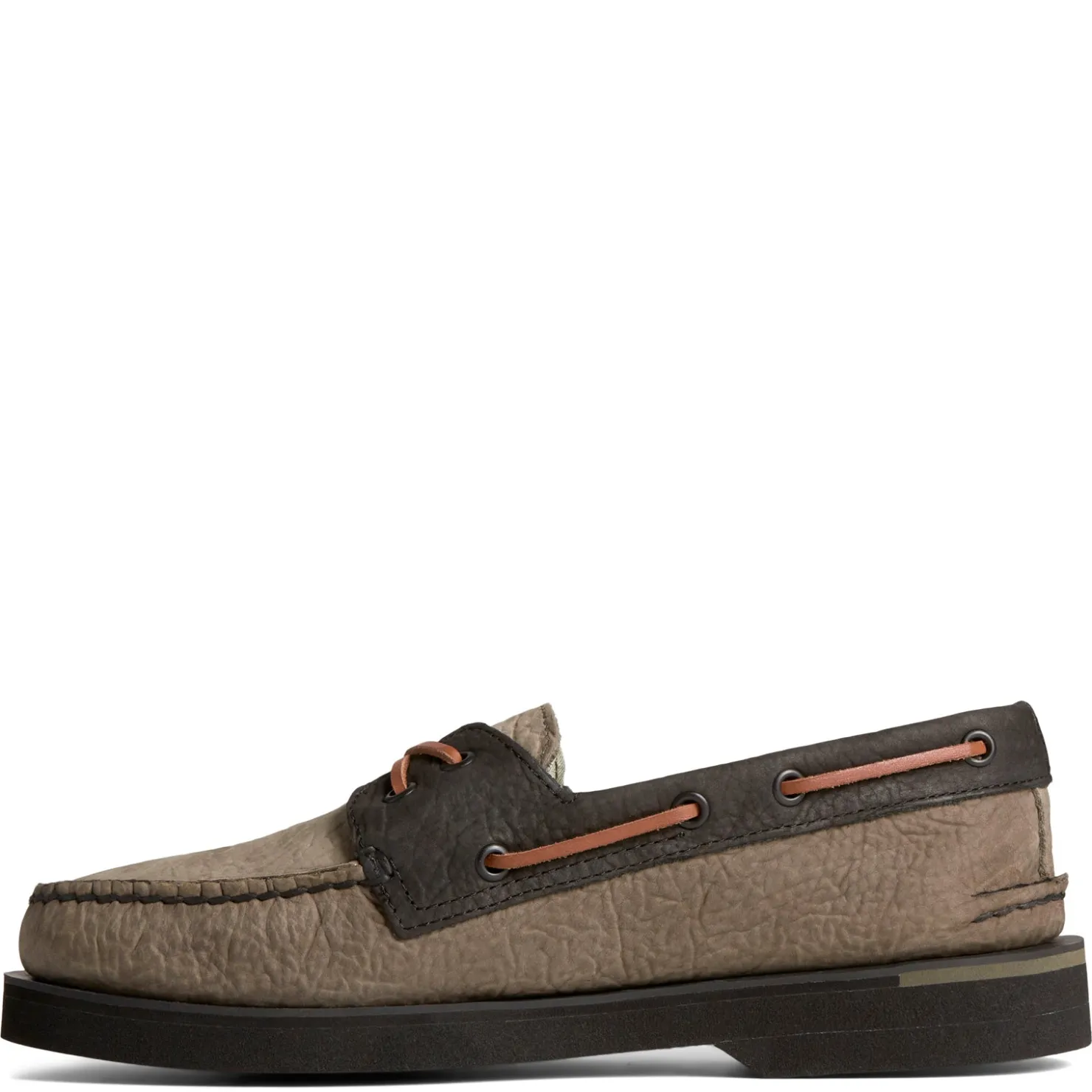 Boat Shoes*Sperry Men's , Authentic Plushwave Double Sole Boat Shoe Olive