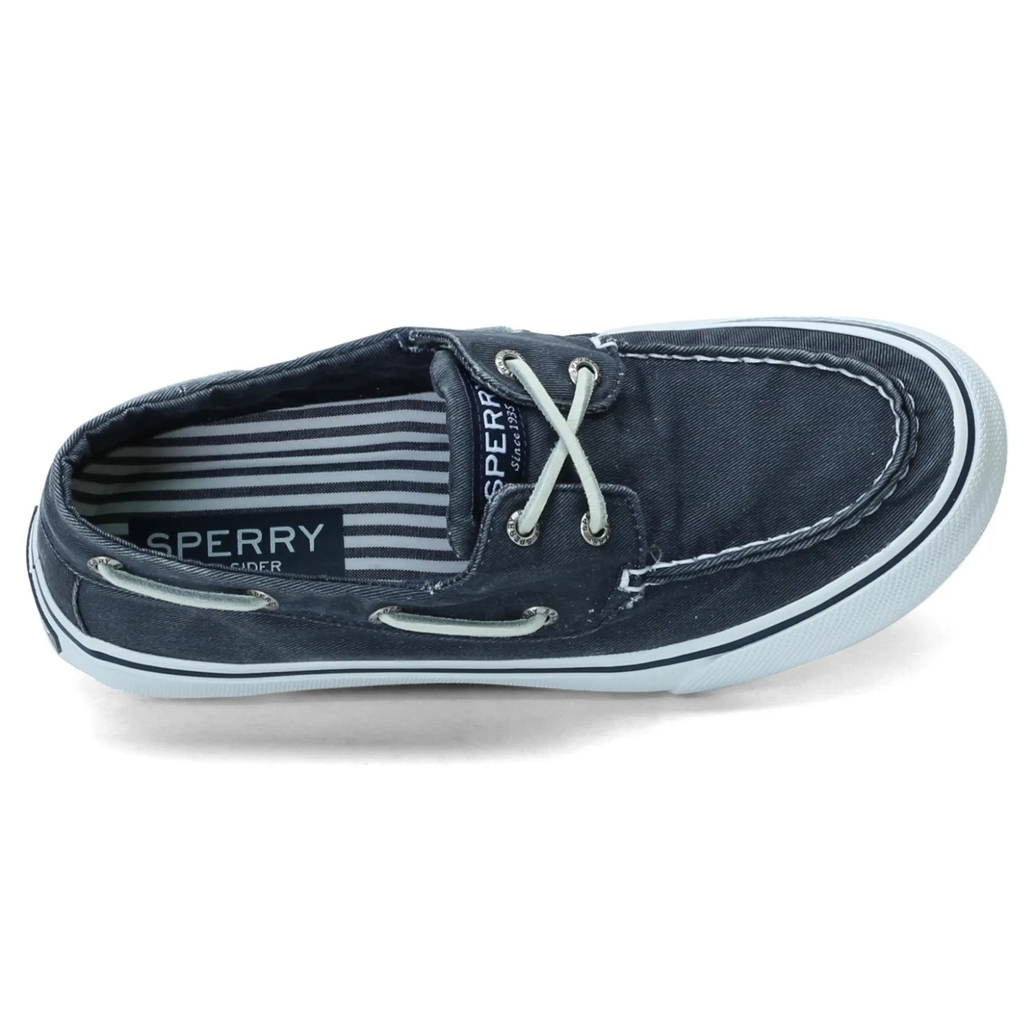 Boat Shoes*Sperry Men's , Bahama II Boat Shoe Saltwash Navy