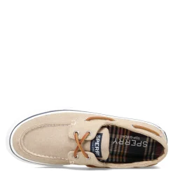 Boat Shoes*Sperry Men's , Bahama II Sneaker Tan Chambray