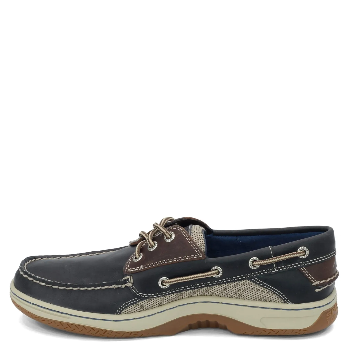 Boat Shoes*Sperry Men's , Billfish Ultralite 3-Eye Boat Shoe Navy Brown