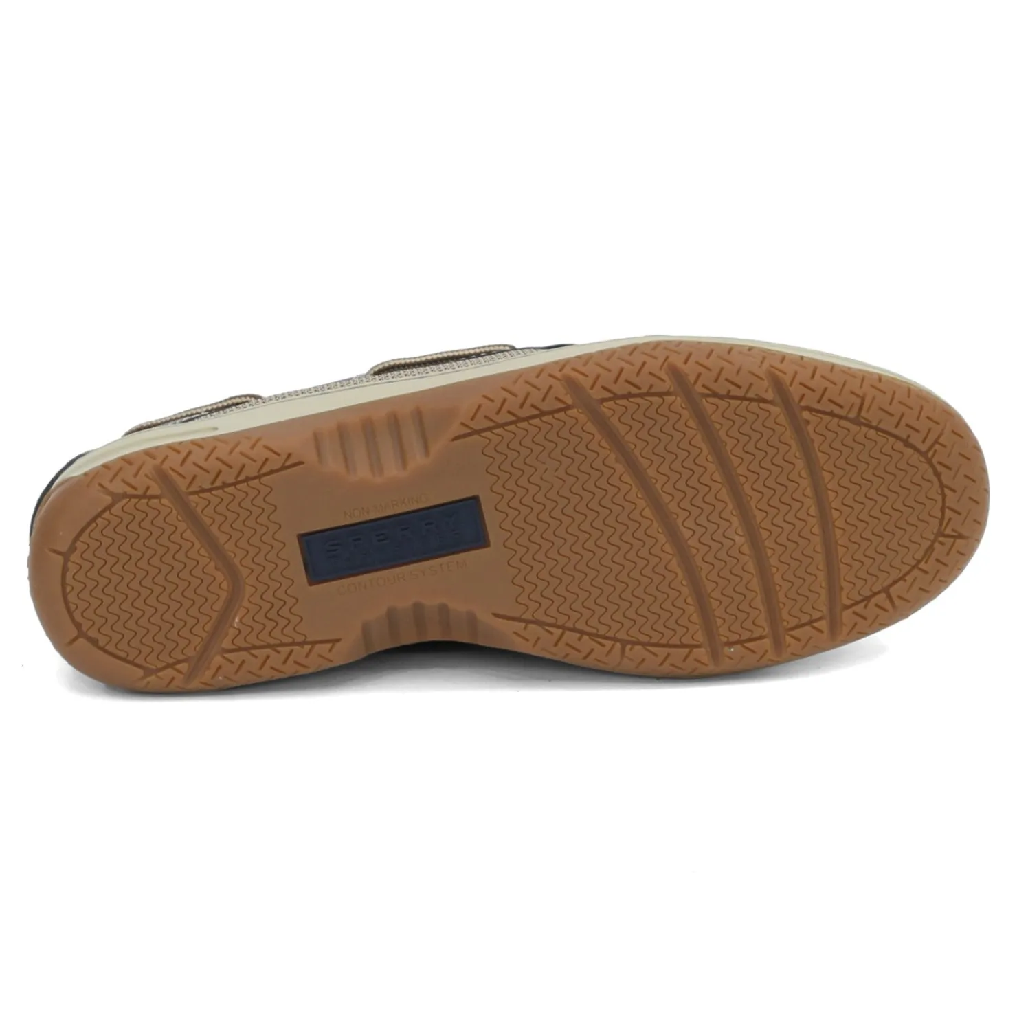 Boat Shoes*Sperry Men's , Billfish Ultralite 3-Eye Boat Shoe Navy Brown