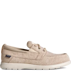 Slip-On Shoes*Sperry Men's , Bowrider Plushstep 3-Eye Slip-On Sand