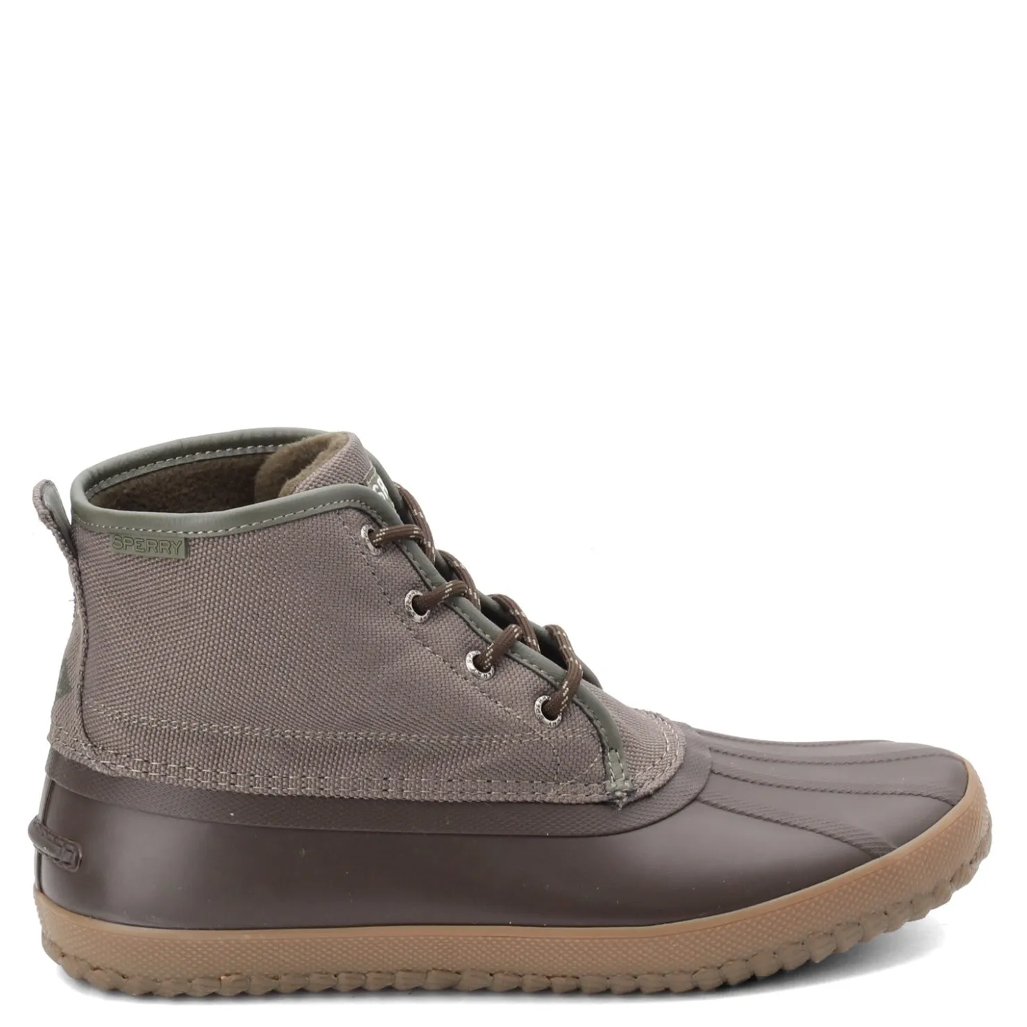 Boots*Sperry Men's , Breakwater Duck Boot Olive Brown