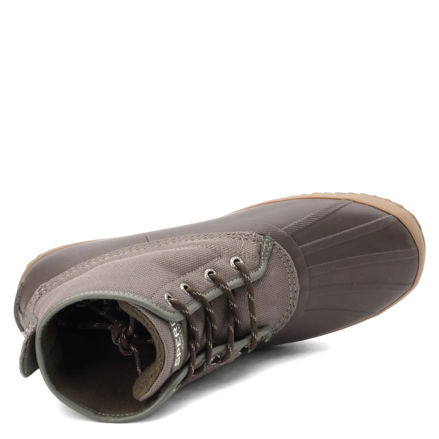 Boots*Sperry Men's , Breakwater Duck Boot Olive Brown