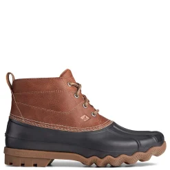 Boots*Sperry Men's , Brewster Low Boot Brown Black