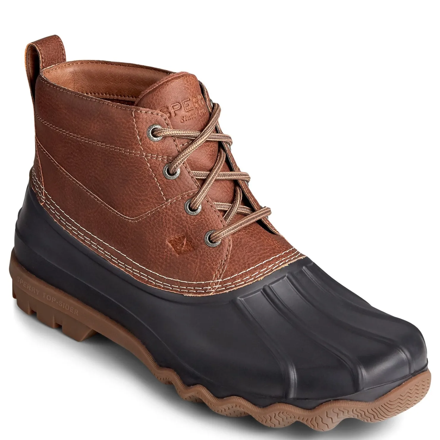 Boots*Sperry Men's , Brewster Low Boot Brown Black