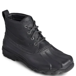 Boots*Sperry Men's , Brewster Low Boot Black/Black