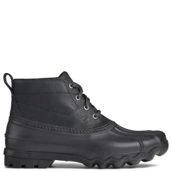 Boots*Sperry Men's , Brewster Low Boot Black/Black