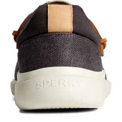 Loafers*Sperry Men's , Captain's Moc Slip-On Black