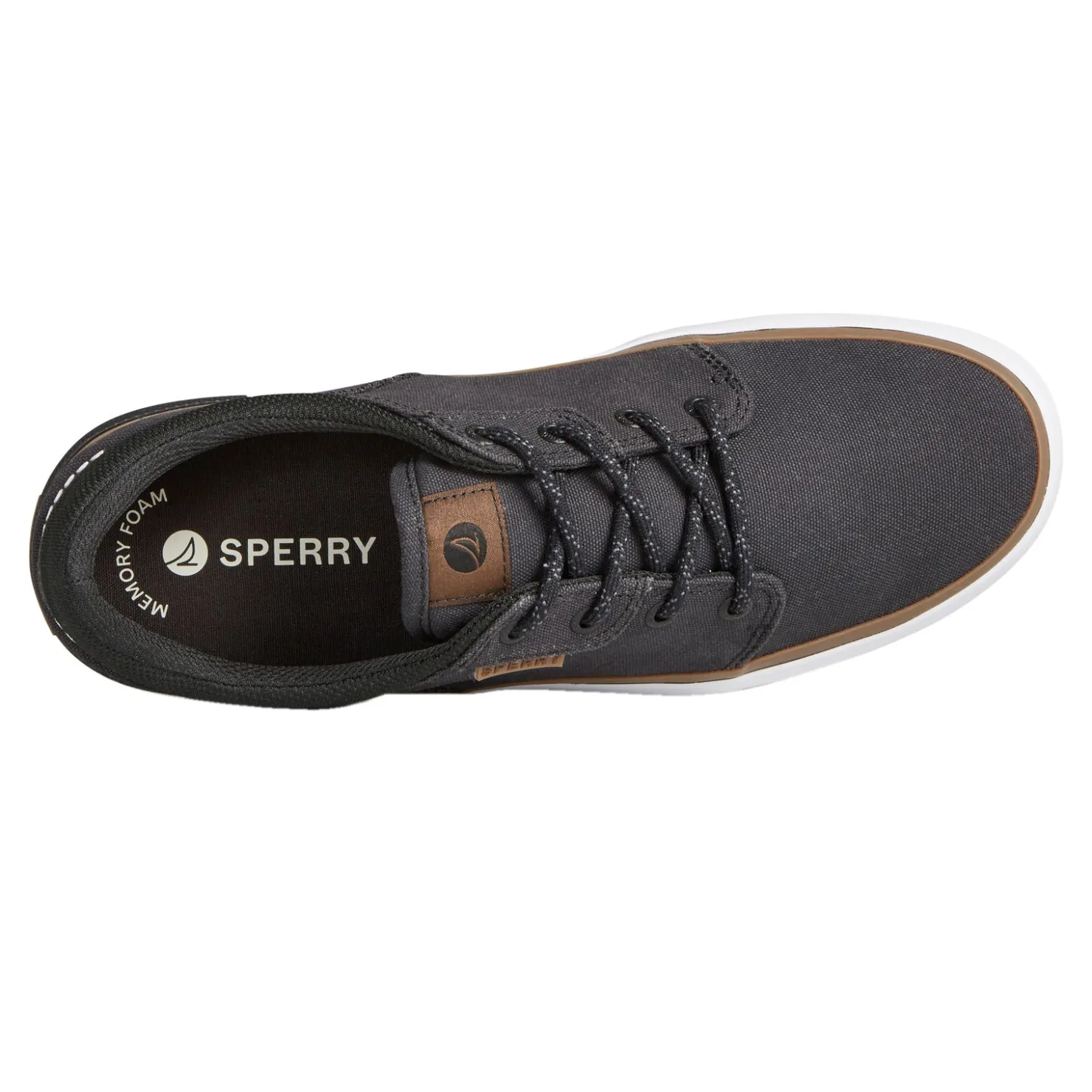 Sneakers & Athletics*Sperry Men's , Crossjack Sneaker Black