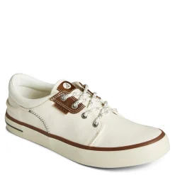 Sneakers & Athletics*Sperry Men's , Crossjack Sneaker Off White / Brown