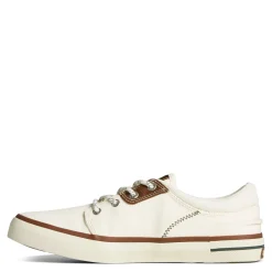 Sneakers & Athletics*Sperry Men's , Crossjack Sneaker Off White / Brown