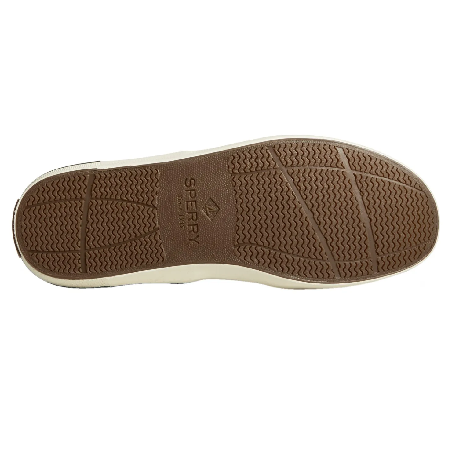 Sneakers & Athletics*Sperry Men's , Crossjack Sneaker Off White / Brown