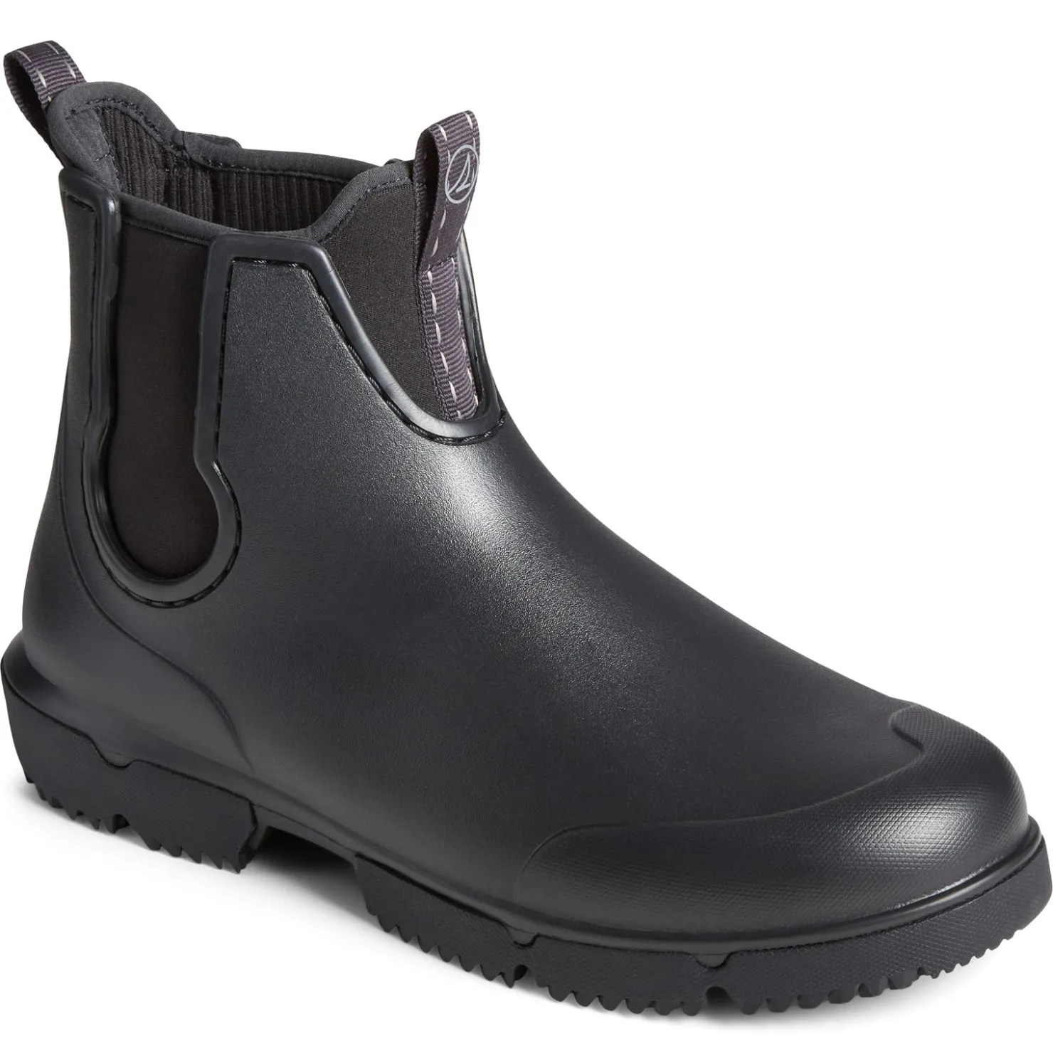 Boots*Sperry Men's , Float Rain Boot Black