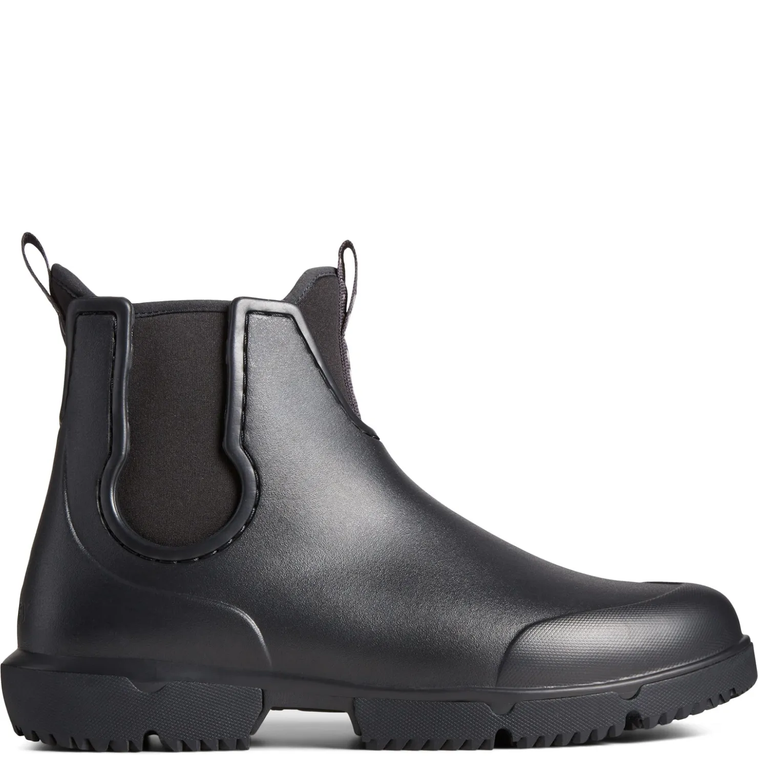Boots*Sperry Men's , Float Rain Boot Black