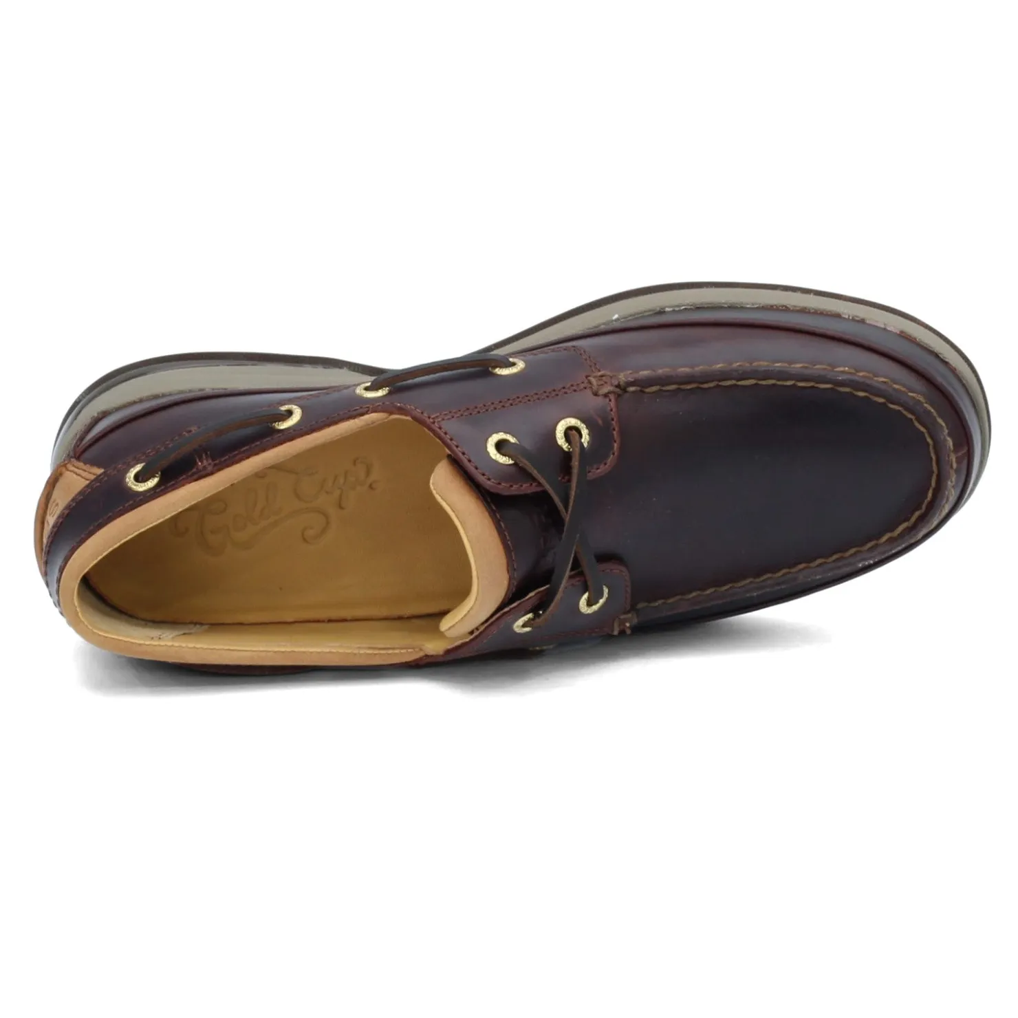 Boat Shoes*Sperry Men's , Gold Cup ASV 2-Eye Boat Shoe Amaretto