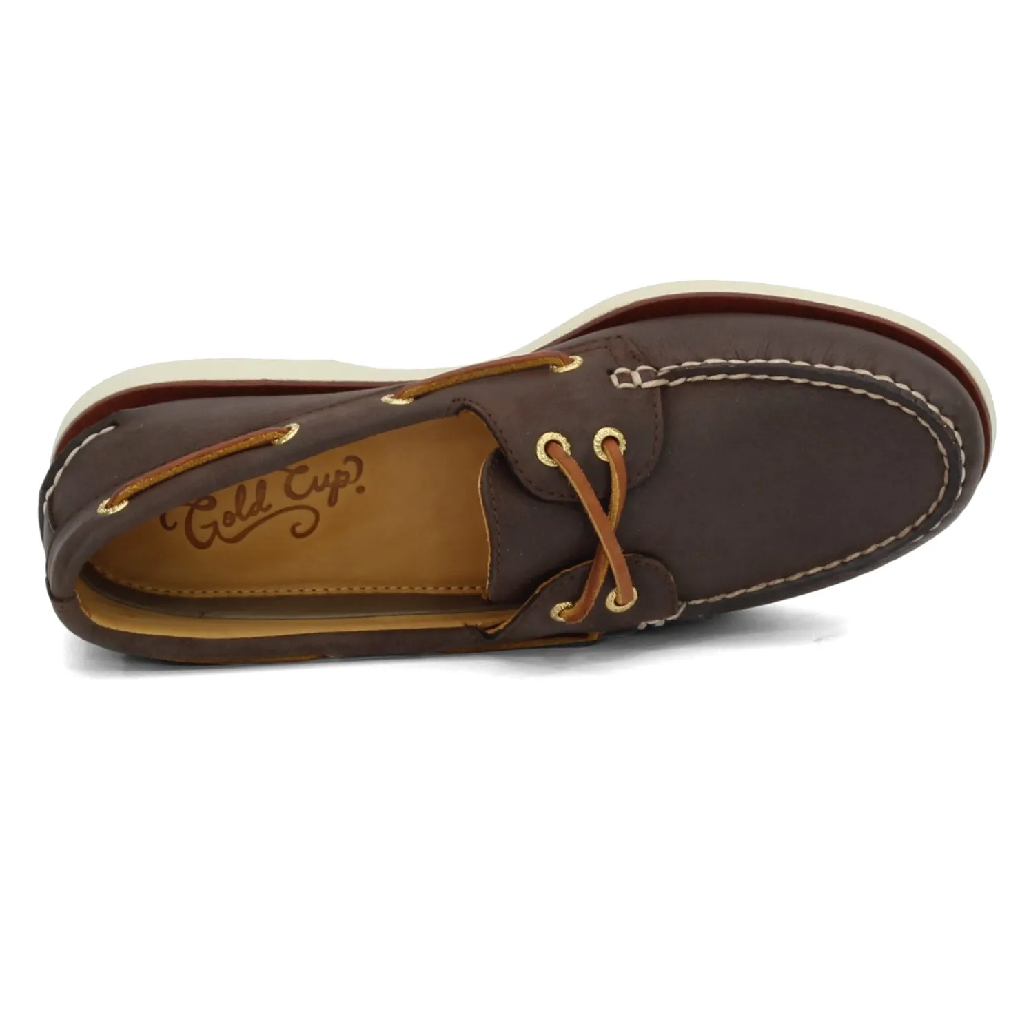 Boat Shoes*Sperry Men's , Gold Cup Authentic Original Boat Shoe Brown