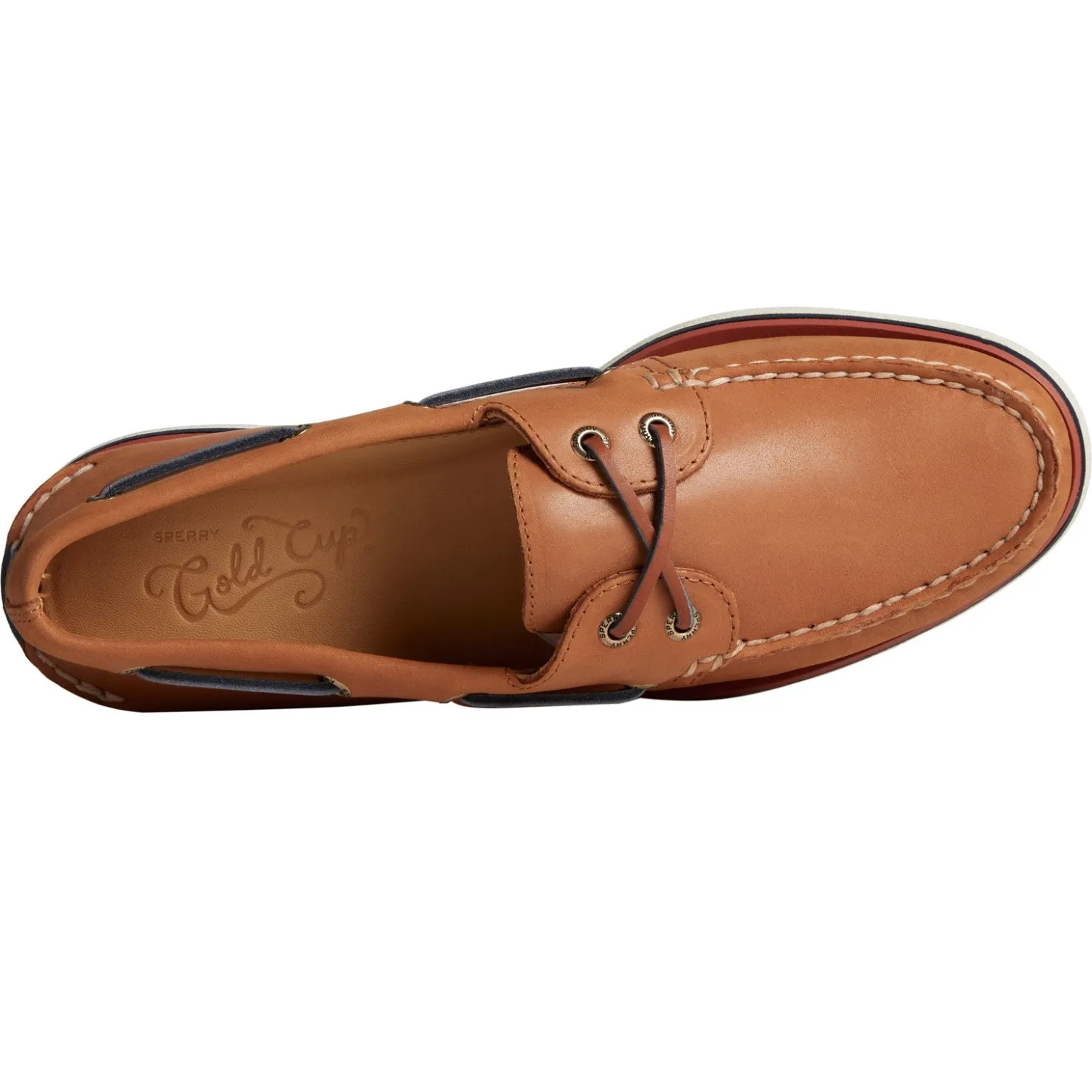 Boat Shoes*Sperry Men's , Gold Cup Authentic Original Boat Shoe Tan
