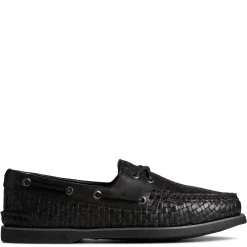 Boat Shoes*Sperry Men's , Gold Cup Authentic Original Boat Shoe Black