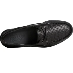 Boat Shoes*Sperry Men's , Gold Cup Authentic Original Boat Shoe Black