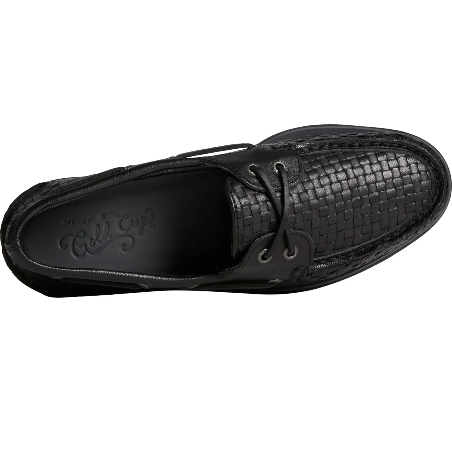 Boat Shoes*Sperry Men's , Gold Cup Authentic Original Boat Shoe Black