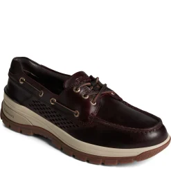 Slip-On Shoes*Sperry Men's , Gold Cup Billfish Plushwave Boat Shoe Amaretto