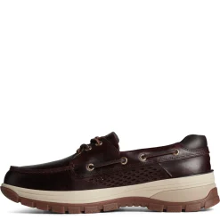 Slip-On Shoes*Sperry Men's , Gold Cup Billfish Plushwave Boat Shoe Amaretto