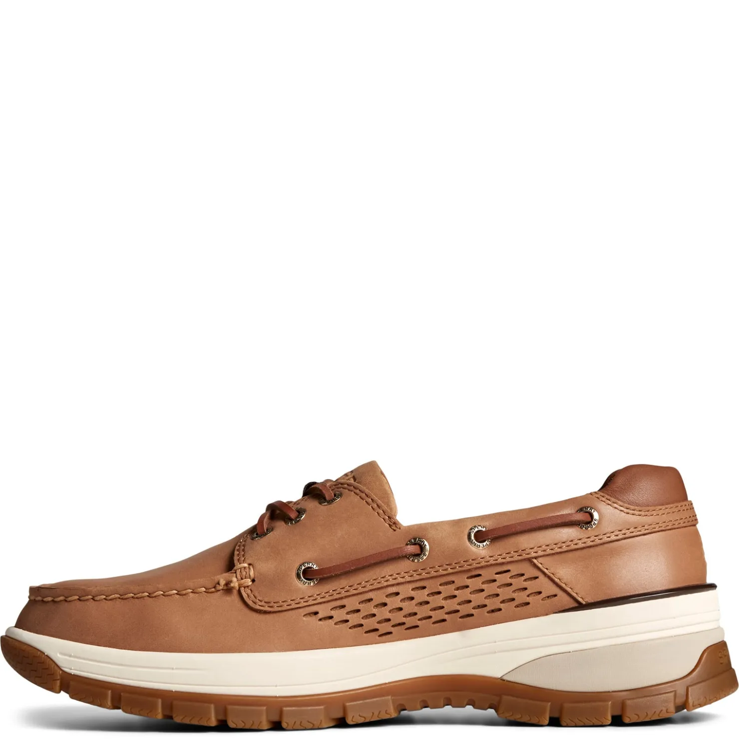 Slip-On Shoes*Sperry Men's , Gold Cup Billfish Plushwave Boat Shoe Tan