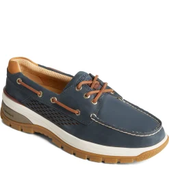 Boat Shoes*Sperry Men's , Gold Cup Billfish Plushwave Boat Shoe Navy