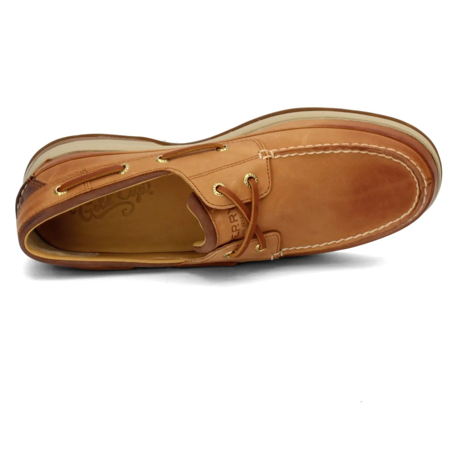 Boat Shoes*Sperry Men's , Gold Cup Gold Boat ASV Boat Shoe Tan